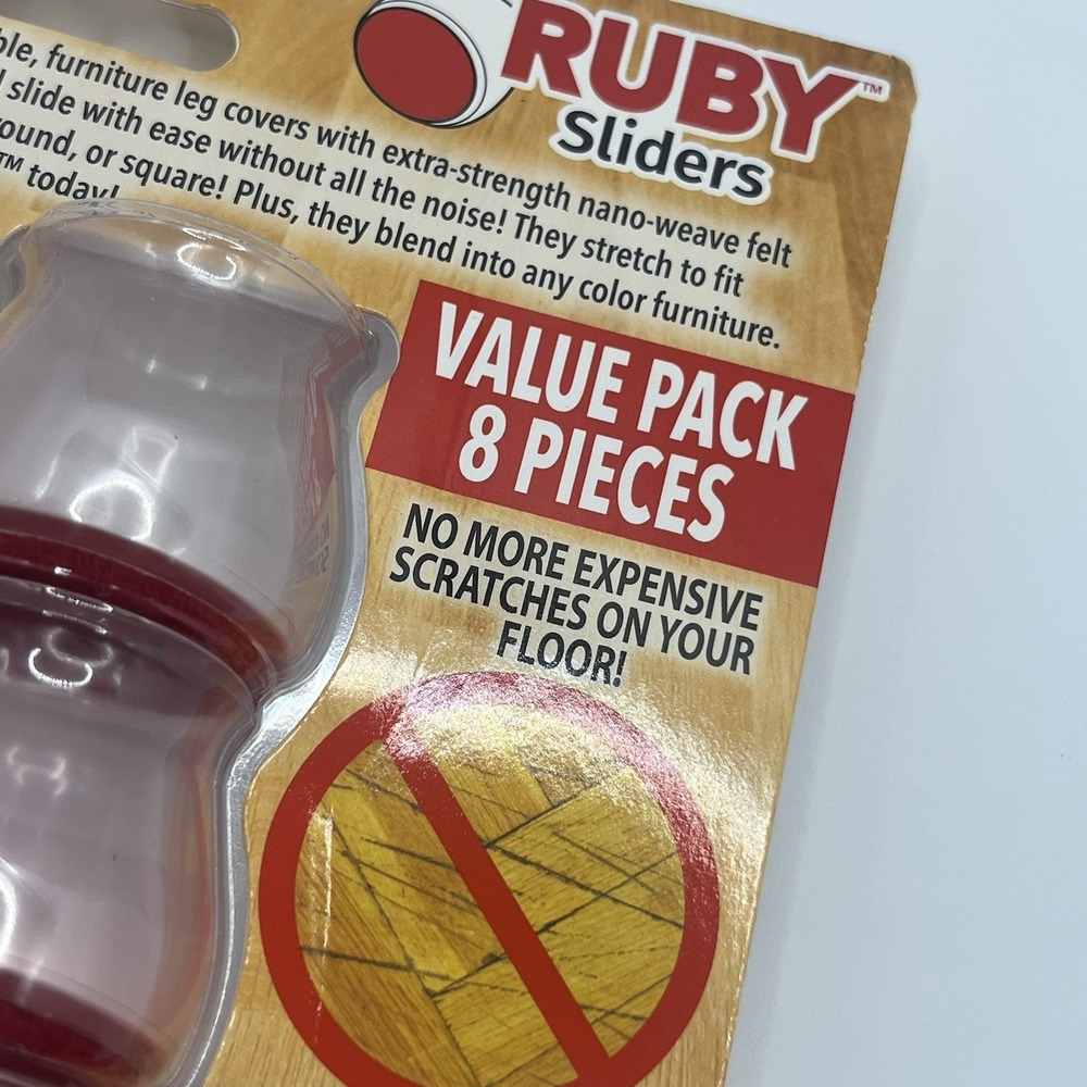 2x-Ruby Sliders As Seen On TV by BulbHead 8 Pack (16 Total) NEW - Picture 6 of 8